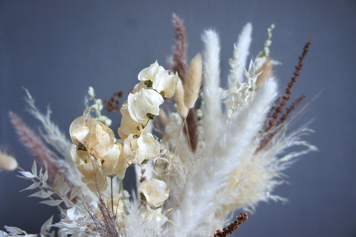 Serie BOHO SUMMER, Trockenblumen, Einzelstiele- ungebunden, Dried flowers