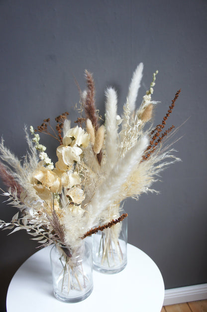 Serie BOHO SUMMER, Trockenblumen, Einzelstiele- ungebunden, Dried flowers