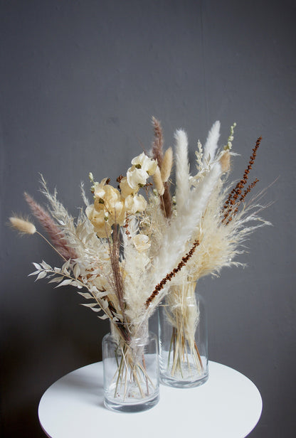 Serie BOHO SUMMER, Trockenblumen, Einzelstiele- ungebunden, Dried flowers