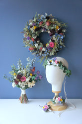 Serie "KOMM, wir GEHEN HEIRATEN", Trockenblumen / Dried flowers, Stabilisierte Rosen / Infinity roses, Hochzeit / Wedding