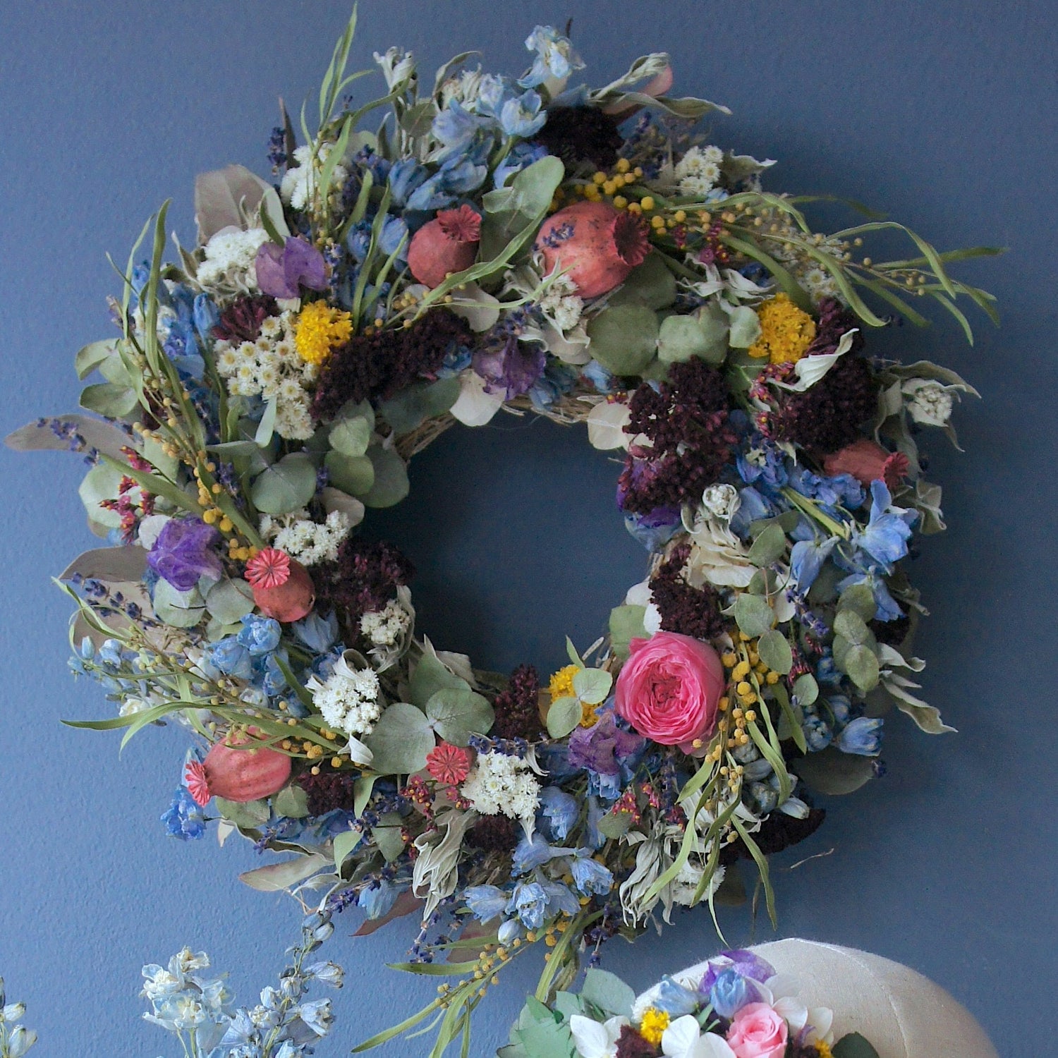 Serie &quot;KOMM, wir GEHEN HEIRATEN&quot;, Trockenblumen / Dried flowers, Stabilisierte Rosen / Infinity roses, Hochzeit / Wedding